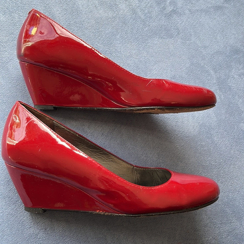 Cole Haan Nike Air patent leather wedges